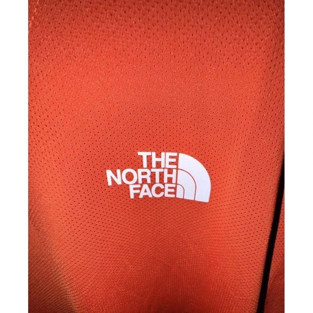 The North Face Sunriser‎ Short Sleeve Orange Rust Tee XL NWT